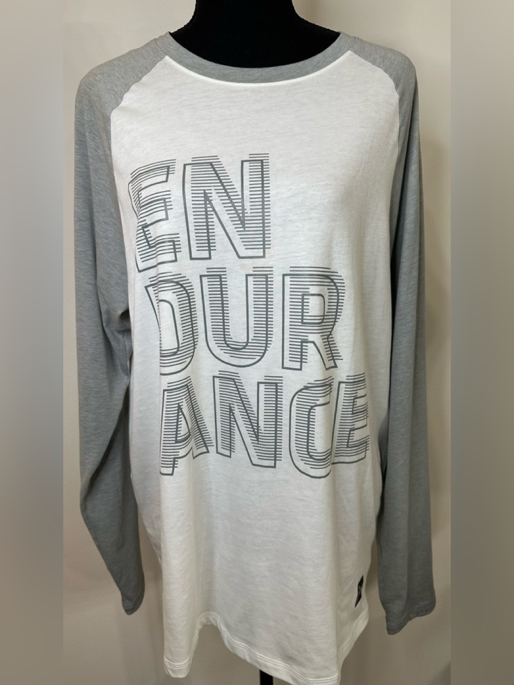 Orangetheory Unisex Endurance Raglan Long-Sleeve Tee - Size L - N w/o T